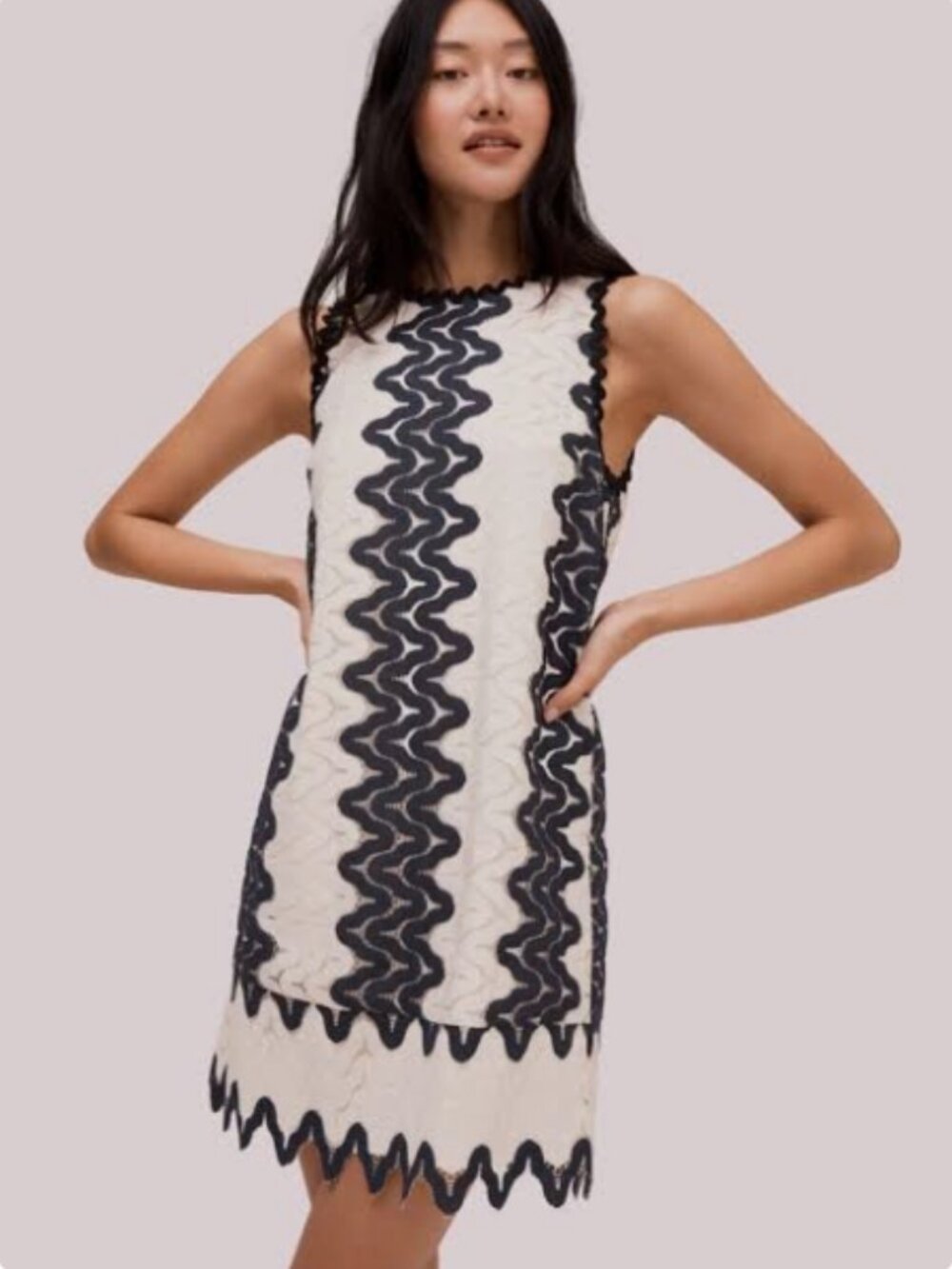 [Kate Spade] Sand Dune Lace Shift Dress